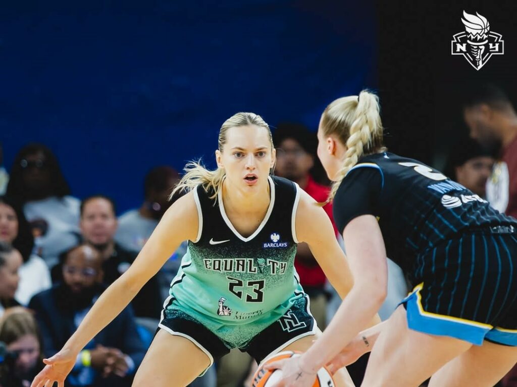 WNBA : Le Liberty s’imposent face à Chicago …