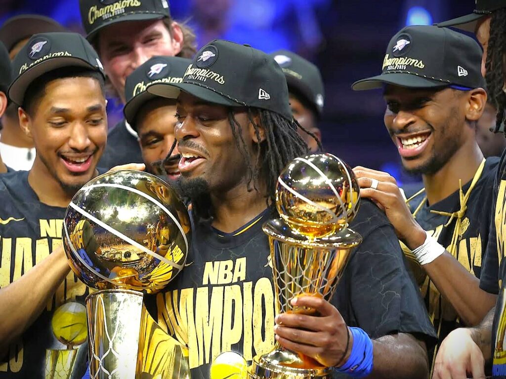 Le Oklahoma City Thunder, champion NBA 2024-25 !